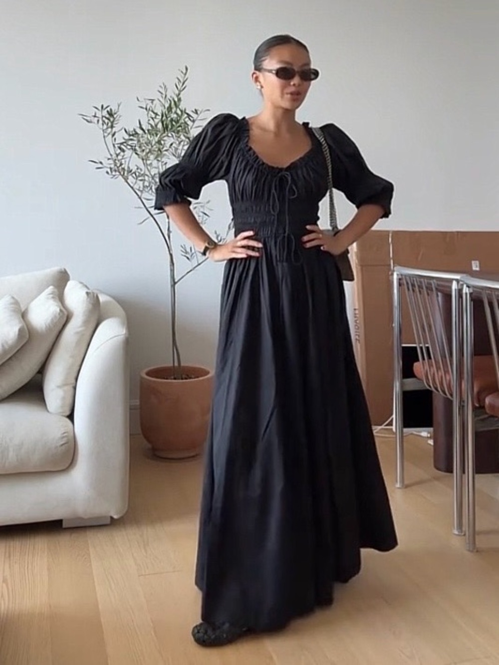 Doen Ischia Dress Black - Picture 3 of 12